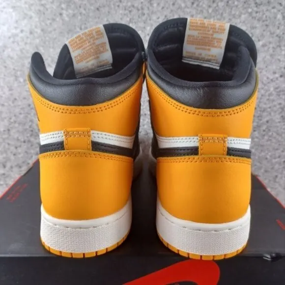 Nike Air Jordan 1 Retro High OG Taxi Sneakers - Size 4.5 Youth Shoes