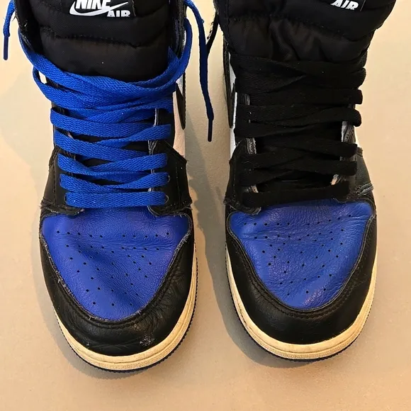 Nike Air Jordan 1 Retro OG High Royal Kids Sneakers Size 6.5Y