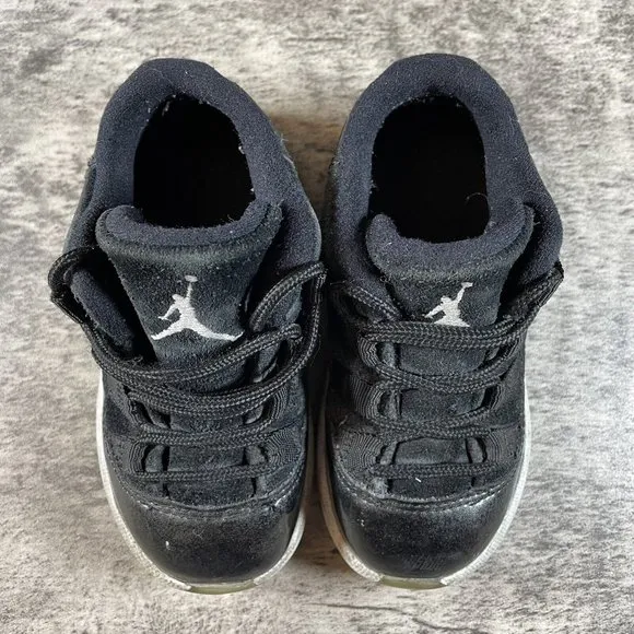 Nike Air Jordan 11 Retro Low BT Barons 505836-010 Sneakers Shoes Baby Toddler 7C