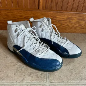 Nike Air Jordan 12 Retro French Blue Jordans Sneakers Size 11