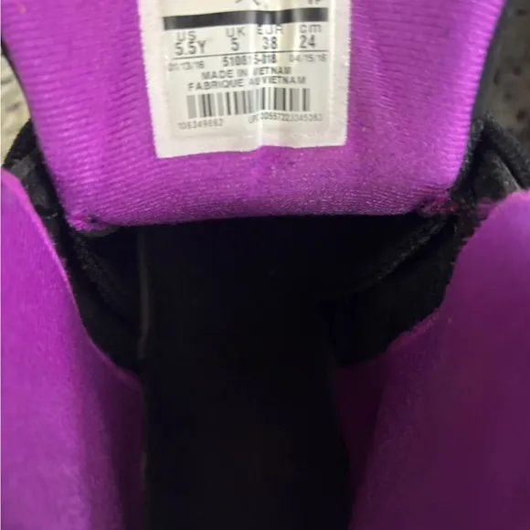 Nike Air Jordan 12 Retro GG Hyper Violet 2016 Size 5.5Y 100% Authentic