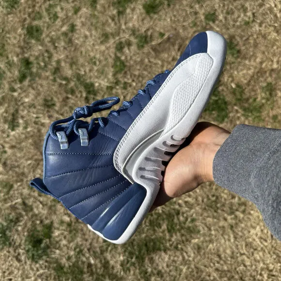 Nike Air Jordan 12 Retro Indigo White Size 7 Men GS DB5595-404