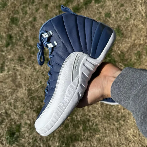 Nike Air Jordan 12 Retro Indigo White Size 7 Men GS DB5595-404