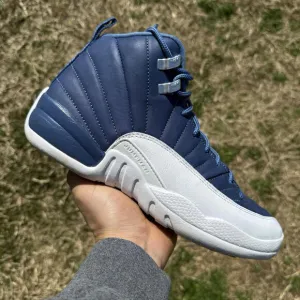 Nike Air Jordan 12 Retro Indigo White Size 7 Men GS DB5595-404