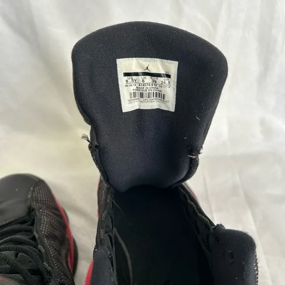 Nike Air Jordan 13 Retro Bred Black Varsity Red 2013