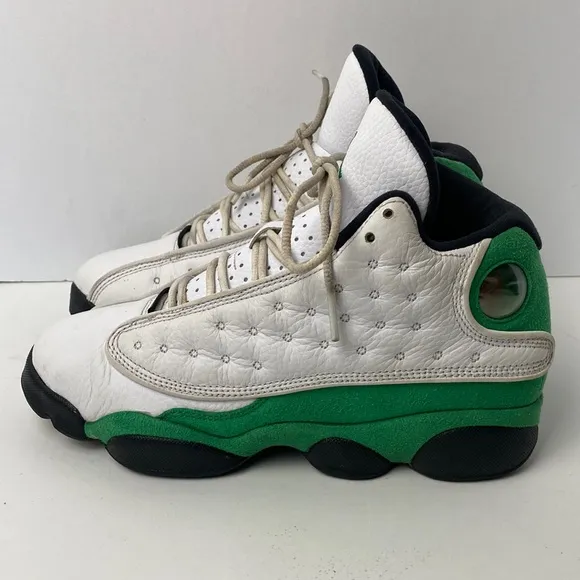 NIKE AIR JORDAN 13 RETRO GS 'LUCKY GREEN' - SIZE 5.5 YOUTH (DB6536-113) Sneakers