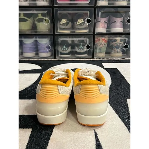 Nike Air Jordan 2 Retro Low Craft Orange Size 12M