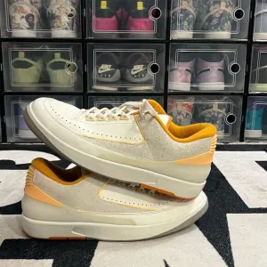 Nike Air Jordan 2 Retro Low Craft Orange Size 12M