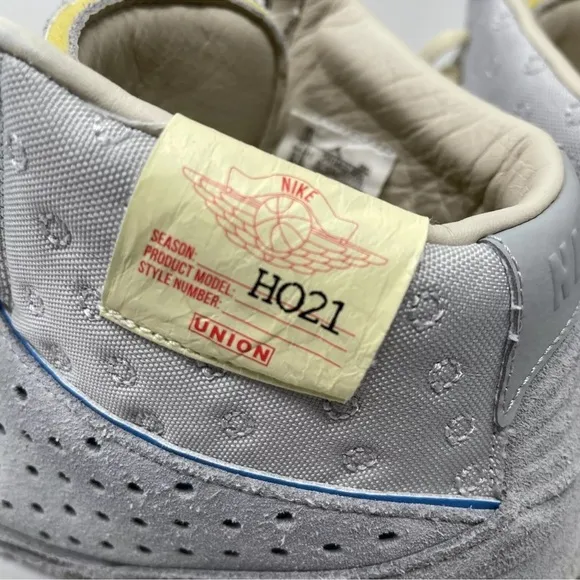 Nike Air Jordan 2 Retro SP Union Grey Fog Men’s Size 13 Athleisure Athletic