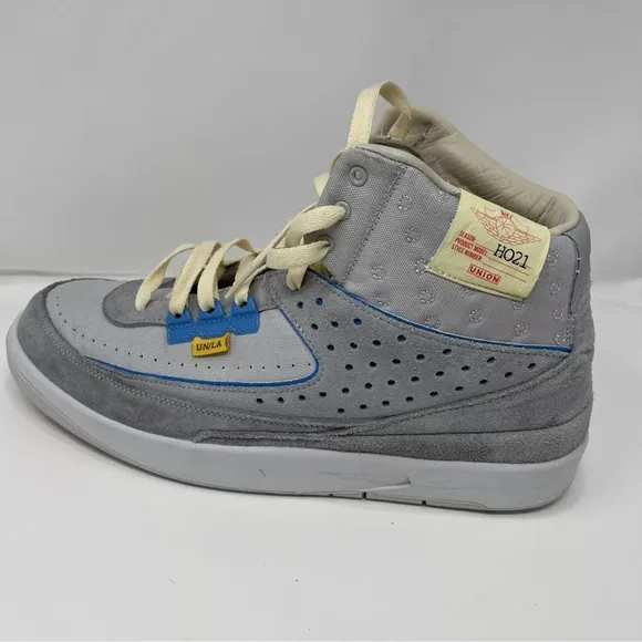 Nike Air Jordan 2 Retro SP Union Grey Fog Men’s Size 13 Athleisure Athletic