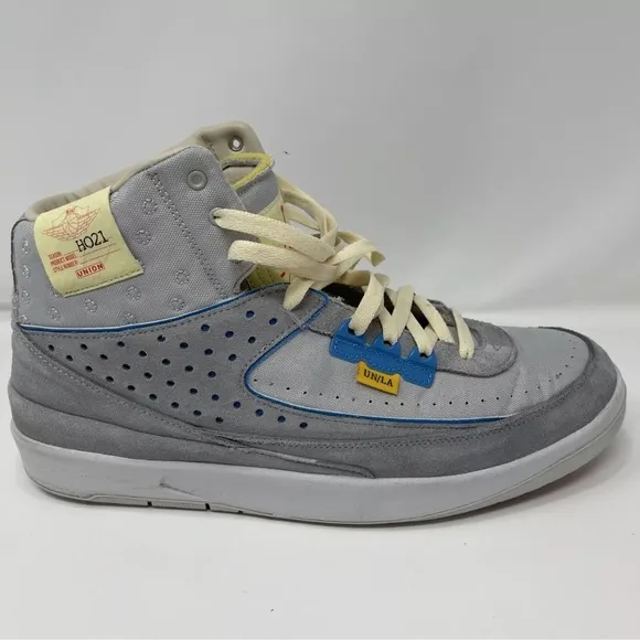 Nike Air Jordan 2 Retro SP Union Grey Fog Men’s Size 13 Athleisure Athletic
