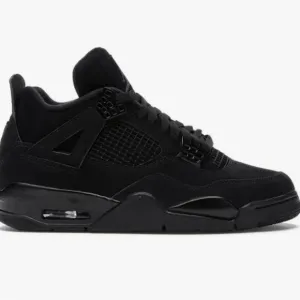Nike Air Jordan 4 Retro Black Sneakers Men's Air Jordan 4 Retro Black Cat no box