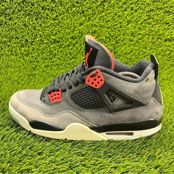 Nike Air Jordan 4 Retro Infrared Red Sneakers Sneakers