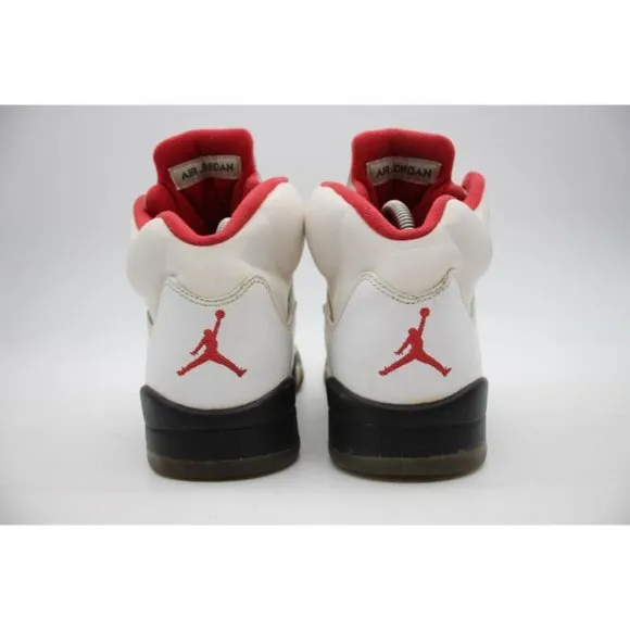 Nike Air Jordan 5 Mens Size 7.5  Retro Fire Red Sneakers 136027-100