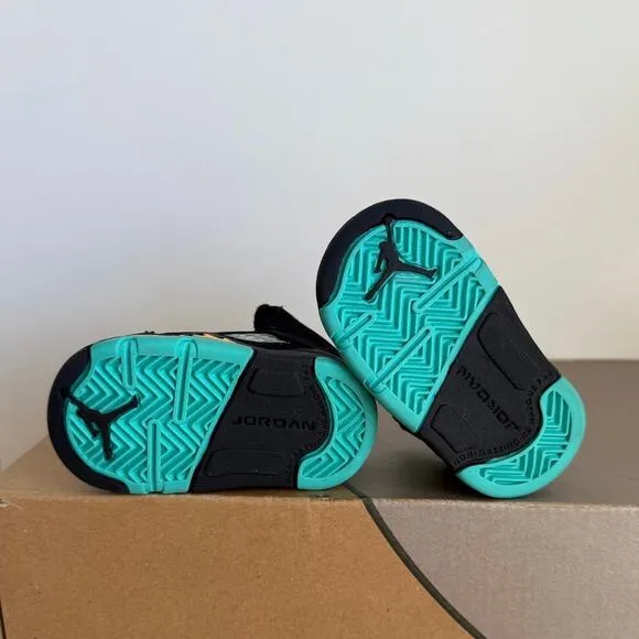 Nike Air Jordan 5 Retro 'Aqua' Toddler Sneakers - SZ 2 C