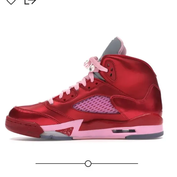 Nike Air Jordan 5 Retro Valentines Day Red  Sneakers