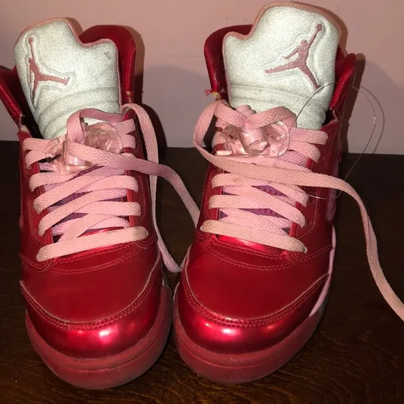 Nike Air Jordan 5 Retro Valentines Day Red  Sneakers