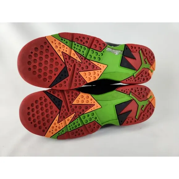 Nike Air Jordan 7 Retro Marvin the Martian 304774-029 Basketball SZ 6Y Sneakers