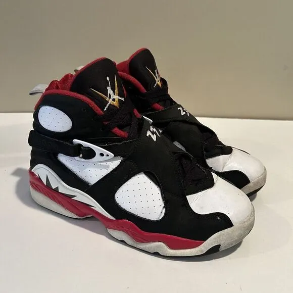Nike Air Jordan 8 Retro (GS) Paprika Black White‎ DO8731-601 Size 6Y