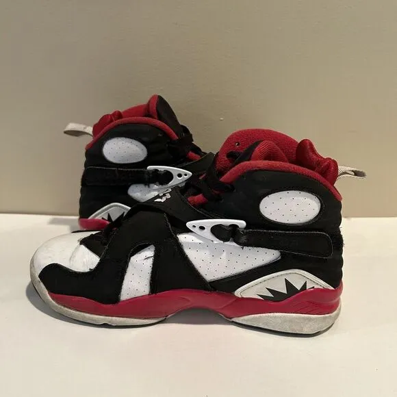 Nike Air Jordan 8 Retro (GS) Paprika Black White‎ DO8731-601 Size 6Y