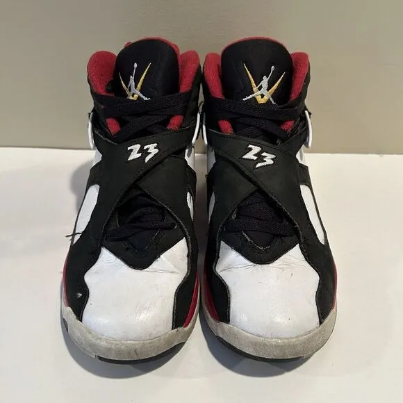 Nike Air Jordan 8 Retro (GS) Paprika Black White‎ DO8731-601 Size 6Y