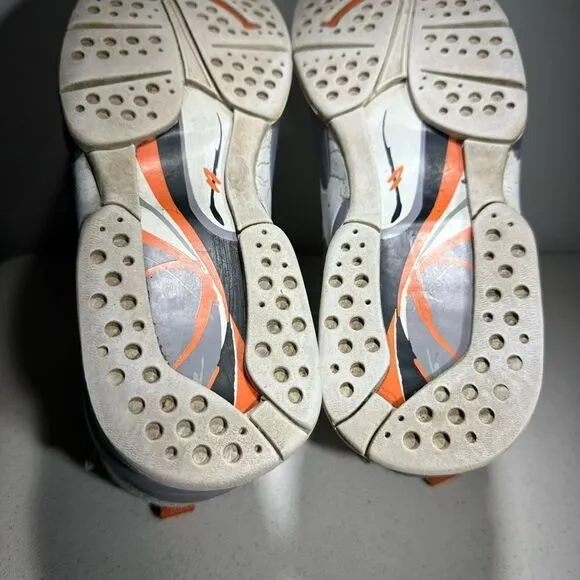 Nike Air Jordan 8 VIII Retro Orange Blaze Sneakers 305381-102 Mens Size 10,5