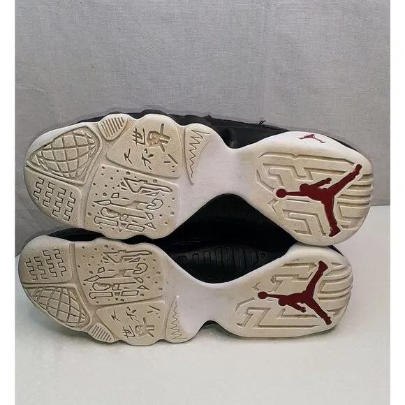 Nike Air Jordan 9 Retro Low Snakeskin Bred Sneakers