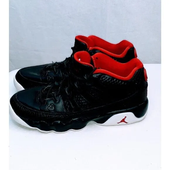 Nike Air Jordan 9 Retro Low Snakeskin Bred Sneakers