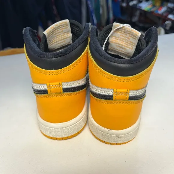 Nike Air Jordan High-Top Sneakers - Black and Orange