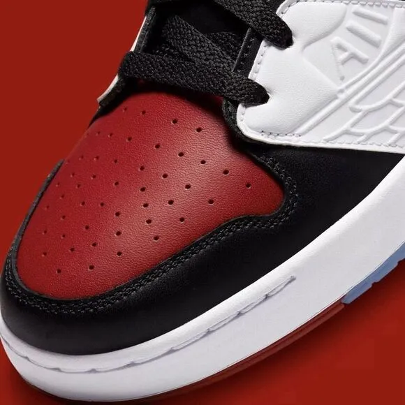 Nike Air Jordan NU Retro 1 Low Varsity Red Black Sneakers DV5141-601 Mens Sz 15