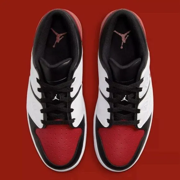 Nike Air Jordan NU Retro 1 Low Varsity Red Black Sneakers DV5141-601 Mens Sz 15