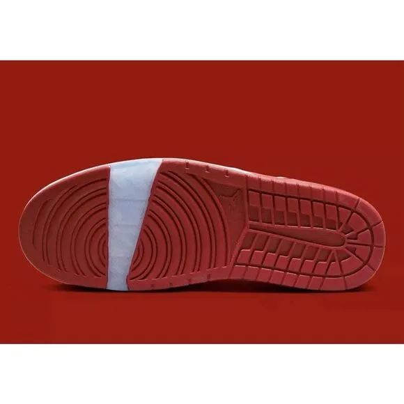 Nike Air Jordan NU Retro 1 Low Varsity Red Black Sneakers DV5141-601 Mens Sz 15