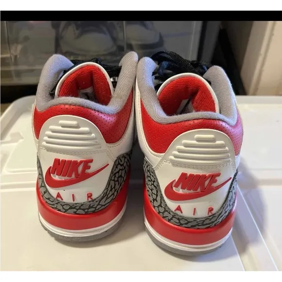 Nike Air Jordan Retro 3 Fire Red 2022 (DN3707-160) Size 8.5 Men’s Preowned Og