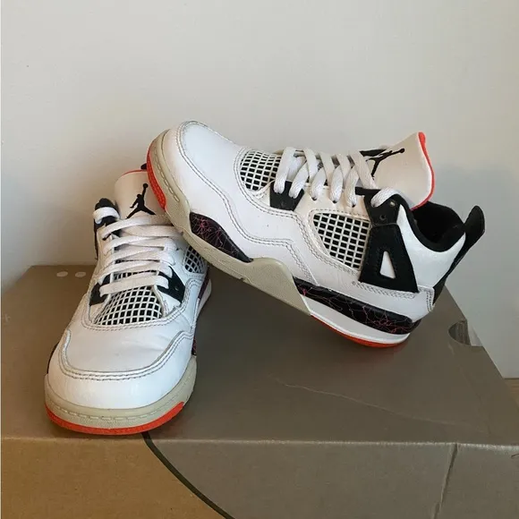 Nike Air Jordan Retro 4 Toddler Sneakers- SZ 11 C