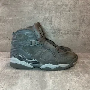 Nike Air Jordan Retro 8 'Cool Grey' Sneakers Mens sz 10 - grey