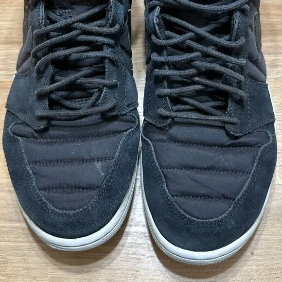 Nike Air Jordan Retro High Strap Sneakers Black Men's 11