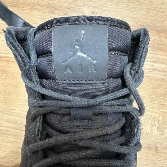 Nike Air Jordan Retro High Strap Sneakers Black Men's 11