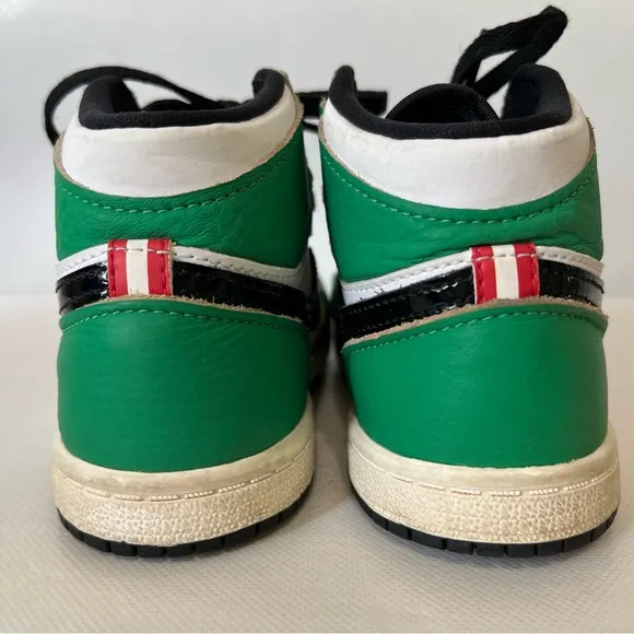 Nike Air Jordan Retro Lucky Green High Top Sneakers