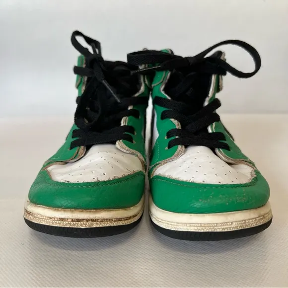 Nike Air Jordan Retro Lucky Green High Top Sneakers