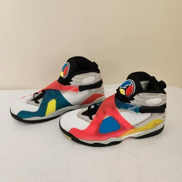 Nike Air Jordan Sneakers Men's 11 BQ7666-100 8 SP SE White Multicolor 2019 Retro