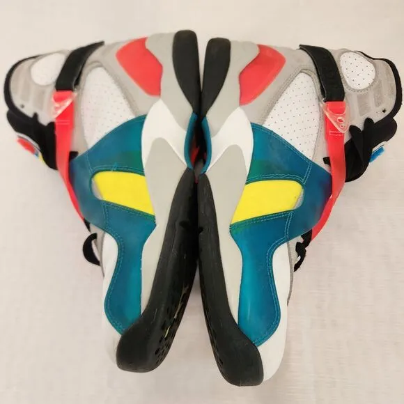 Nike Air Jordan Sneakers Men's 11 BQ7666-100 8 SP SE White Multicolor 2019 Retro