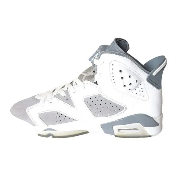 NIKE Air Jordan 6 Retro 'Cool Grey' Sneakers Size  7