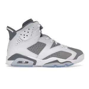 NIKE Air Jordan 6 Retro 'Cool Grey' Sneakers Size  7