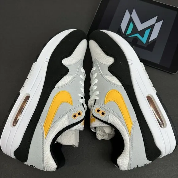 Nike Air Max 1 Steelers White Gold Black Sneakers Retro FD9082-104 Men’s Sizes