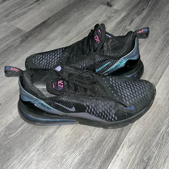 Nike Air Max 270 Black blue and pink Sneakers