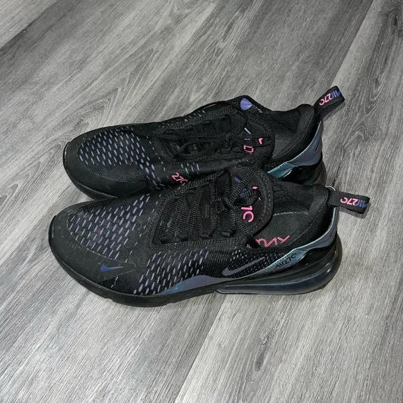 Nike Air Max 270 Black blue and pink Sneakers