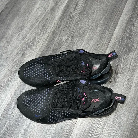 Nike Air Max 270 Black blue and pink Sneakers