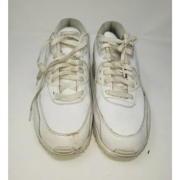 NIKE AIR MAX 90 LEATHER RETRO SNEAKERS‎