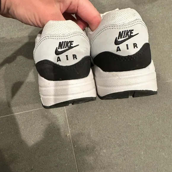 Nike Air Max Sneakers in Black and White