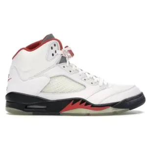 NIKE Air Jordan 5 Retro 'Fire Red' TD Sneakers Suze 9C